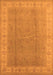 Oriental Orange Industrial Rug, urb3128org