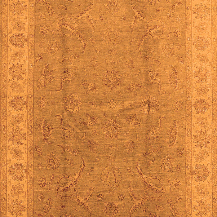 Oriental Orange Industrial Rug, urb3128org