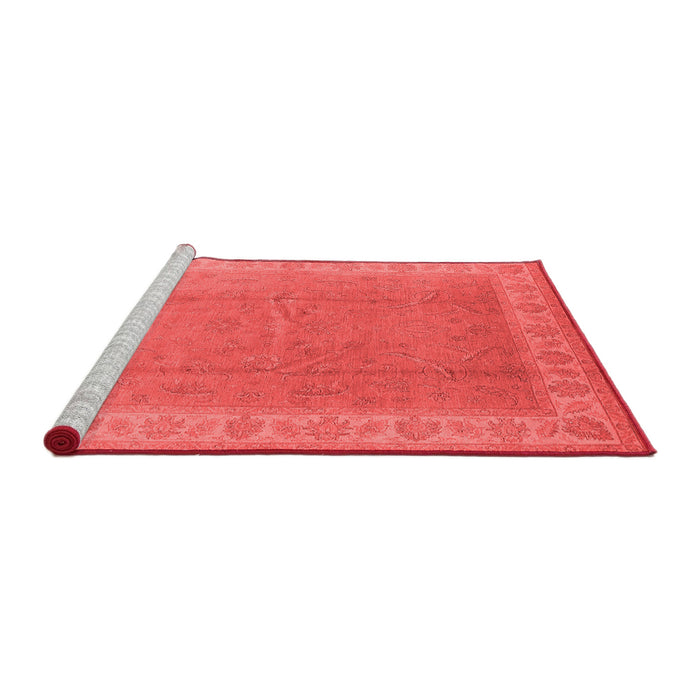 Industrial Red Washable Rugs
