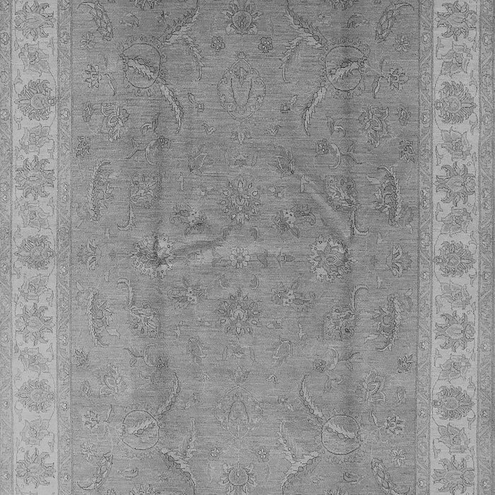 Machine Washable Oriental Gray Industrial Rug, wshurb3128gry
