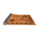 Sideview of Oriental Orange Industrial Rug, urb3129org