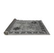 Sideview of Oriental Gray Industrial Rug, urb3129gry