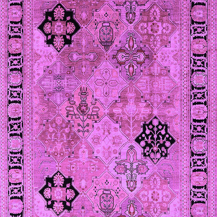 Machine Washable Oriental Purple Industrial Area Rugs, wshurb3129pur