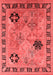 Oriental Red Industrial Area Rugs