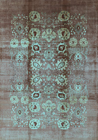 Oriental Light Blue Industrial Rug, urb3130lblu