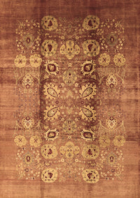 Oriental Brown Industrial Rug, urb3130brn