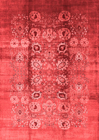 Oriental Red Industrial Rug, urb3130red