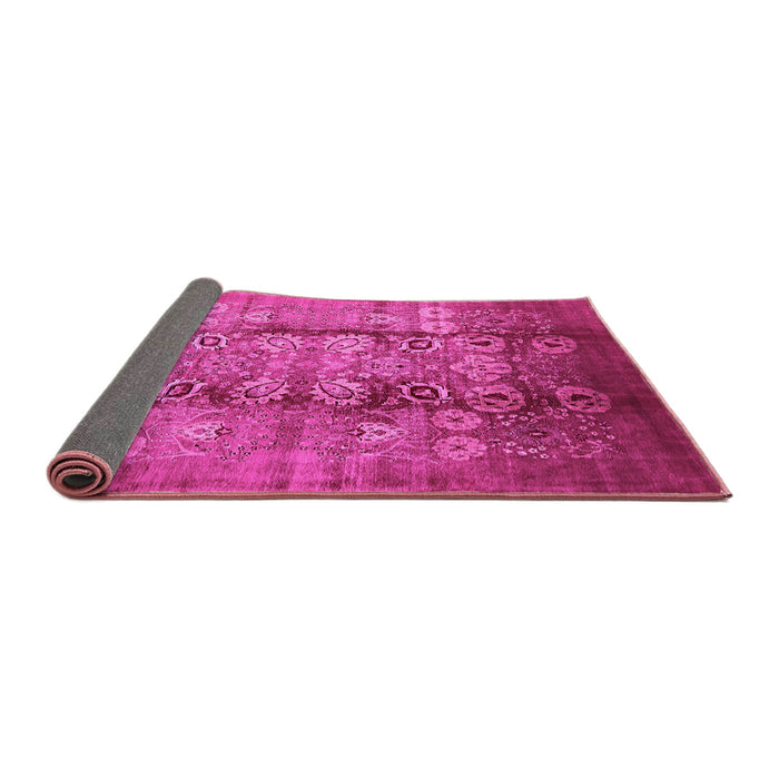 Sideview of Oriental Pink Industrial Rug, urb3130pnk