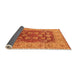 Sideview of Oriental Orange Industrial Rug, urb3131org