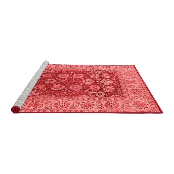 Industrial Red Washable Rugs