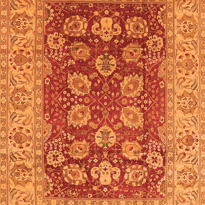 Oriental Orange Industrial Rug, urb3131org