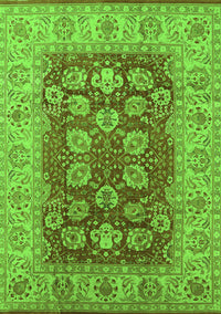 Oriental Green Industrial Rug, urb3131grn