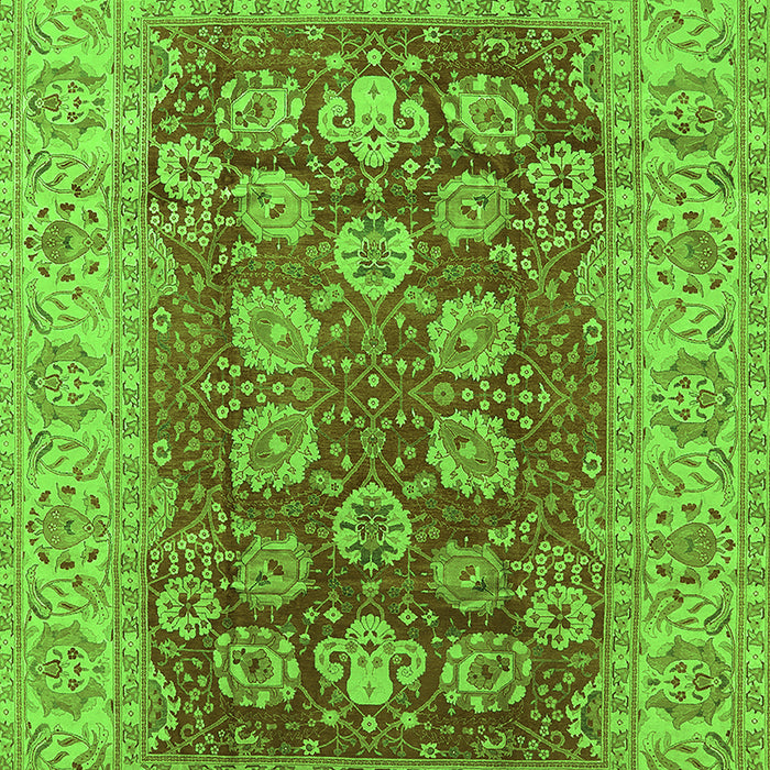 Oriental Green Industrial Rug, urb3131grn