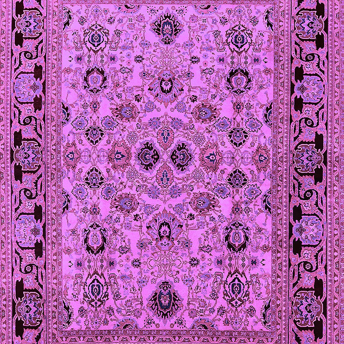 Machine Washable Oriental Purple Industrial Area Rugs, wshurb3132pur