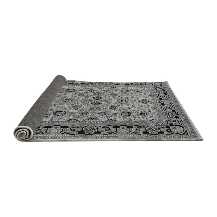 Sideview of Oriental Gray Industrial Rug, urb3132gry
