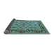 Sideview of Oriental Light Blue Industrial Rug, urb3132lblu