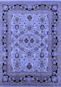 Oriental Blue Industrial Rug, urb3132blu