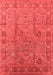 Oriental Red Industrial Area Rugs