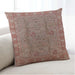 Lifestyle Image of Mid-Century Modern Urban Square Chestnut Red Throw Pillow, 18 inch by 18 inch, pwurb3133