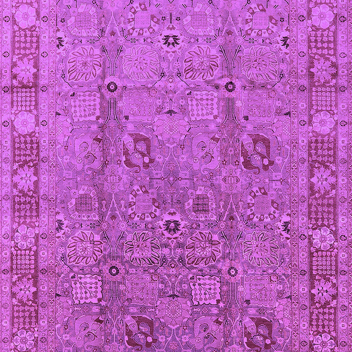 Machine Washable Oriental Purple Industrial Area Rugs, wshurb3133pur