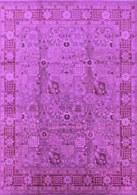 Oriental Purple Industrial Rug, urb3133pur