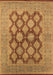 Oriental Brown Industrial Rug, urb3134brn