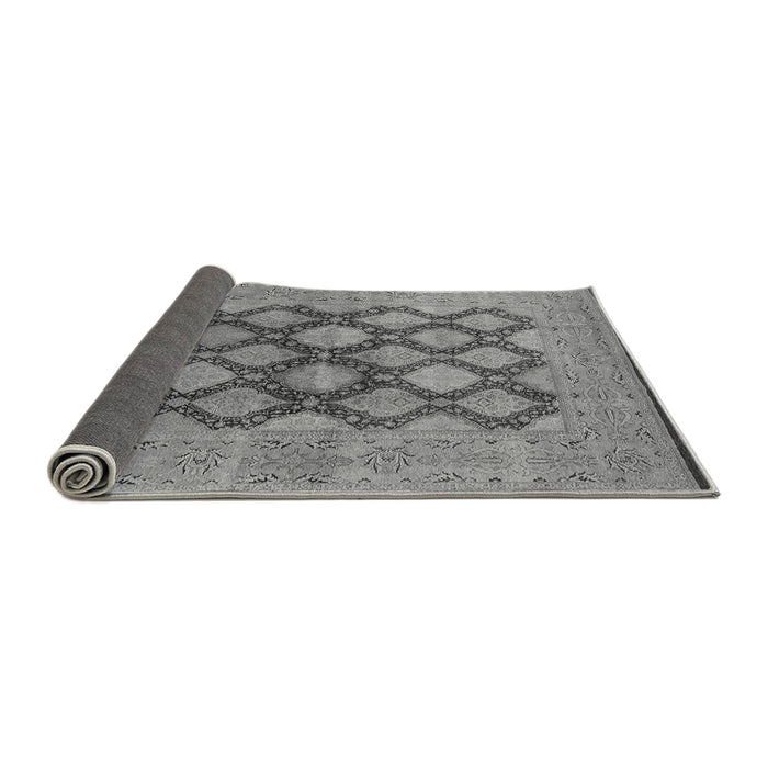 Sideview of Oriental Gray Industrial Rug, urb3134gry