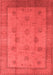 Oriental Red Industrial Area Rugs