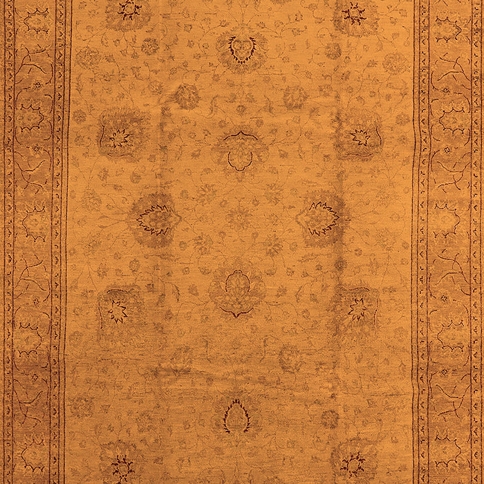 Oriental Orange Industrial Rug, urb3135org