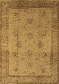 Oriental Brown Industrial Rug, urb3135brn