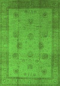 Oriental Green Industrial Rug, urb3135grn