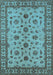 Oriental Light Blue Industrial Rug, urb3136lblu