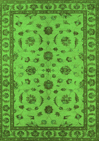 Oriental Green Industrial Rug, urb3136grn