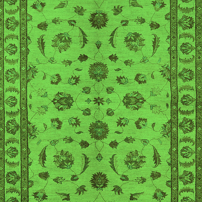 Oriental Green Industrial Rug, urb3136grn