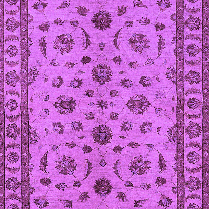 Machine Washable Oriental Purple Industrial Area Rugs, wshurb3136pur