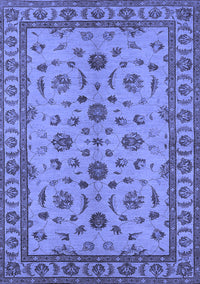 Oriental Blue Industrial Rug, urb3136blu