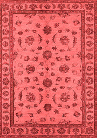 Oriental Red Industrial Rug, urb3136red