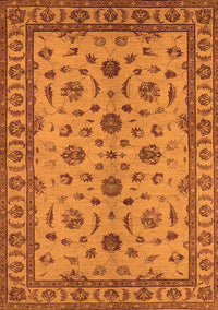 Oriental Orange Industrial Rug, urb3136org