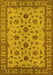 Oriental Yellow Industrial Rug, urb3136yw