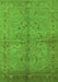 Oriental Green Industrial Rug, urb3137grn