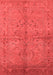 Oriental Red Industrial Area Rugs