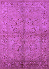 Oriental Purple Industrial Rug, urb3137pur