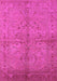 Oriental Pink Industrial Rug, urb3137pnk