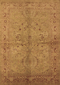 Oriental Brown Industrial Rug, urb3137brn