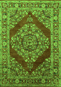 Oriental Green Industrial Rug, urb3138grn