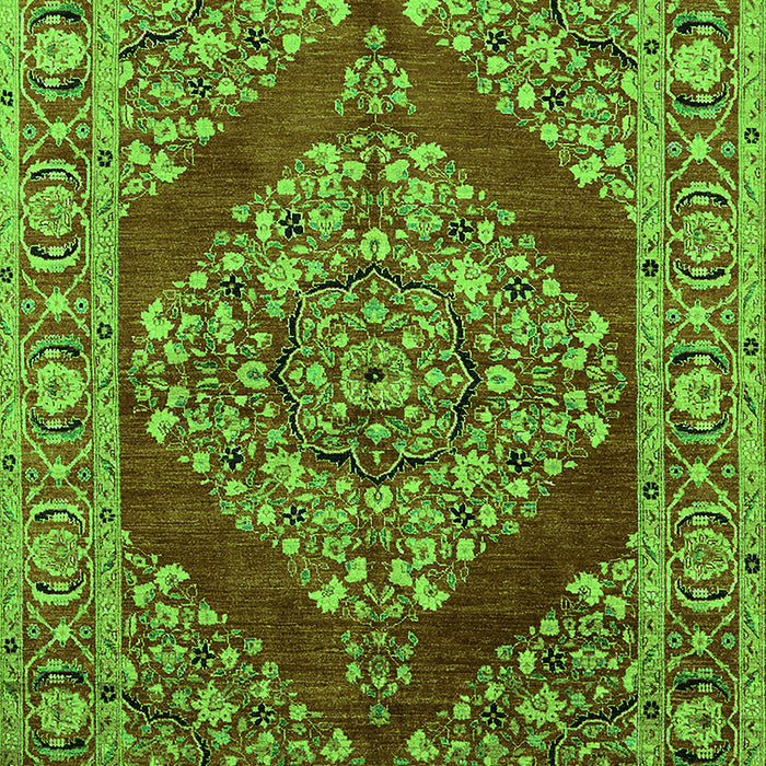 Oriental Green Industrial Rug, urb3138grn