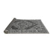 Sideview of Oriental Gray Industrial Rug, urb3138gry