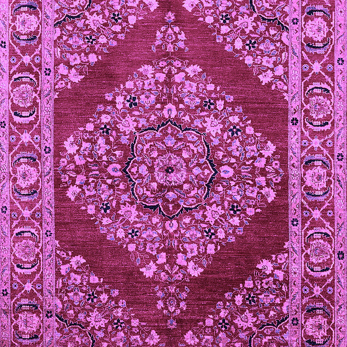 Machine Washable Oriental Purple Industrial Area Rugs, wshurb3138pur