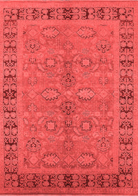 Oriental Red Industrial Rug, urb3139red