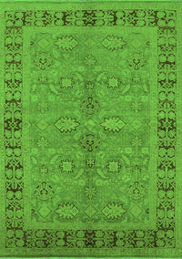 Oriental Green Industrial Rug, urb3139grn